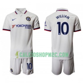 Chelsea WILLIAN 10 Bambino Maglia Trasferta 2019/2020 Manica Corta (+ Pantaloncini)